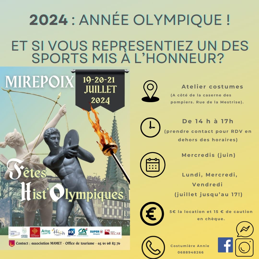 affiche-2023-fêtes-historiques-Mirepoix